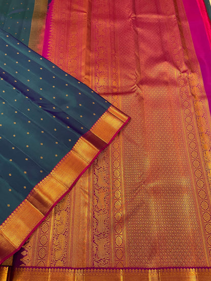 Kanchivaram Silk SBF75G11-3 By SRISHTA