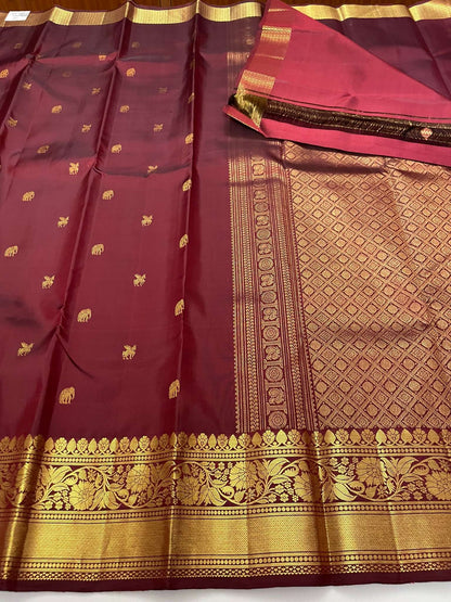 Kanchivaram Silk SBE117I6-1 By SRISHTA