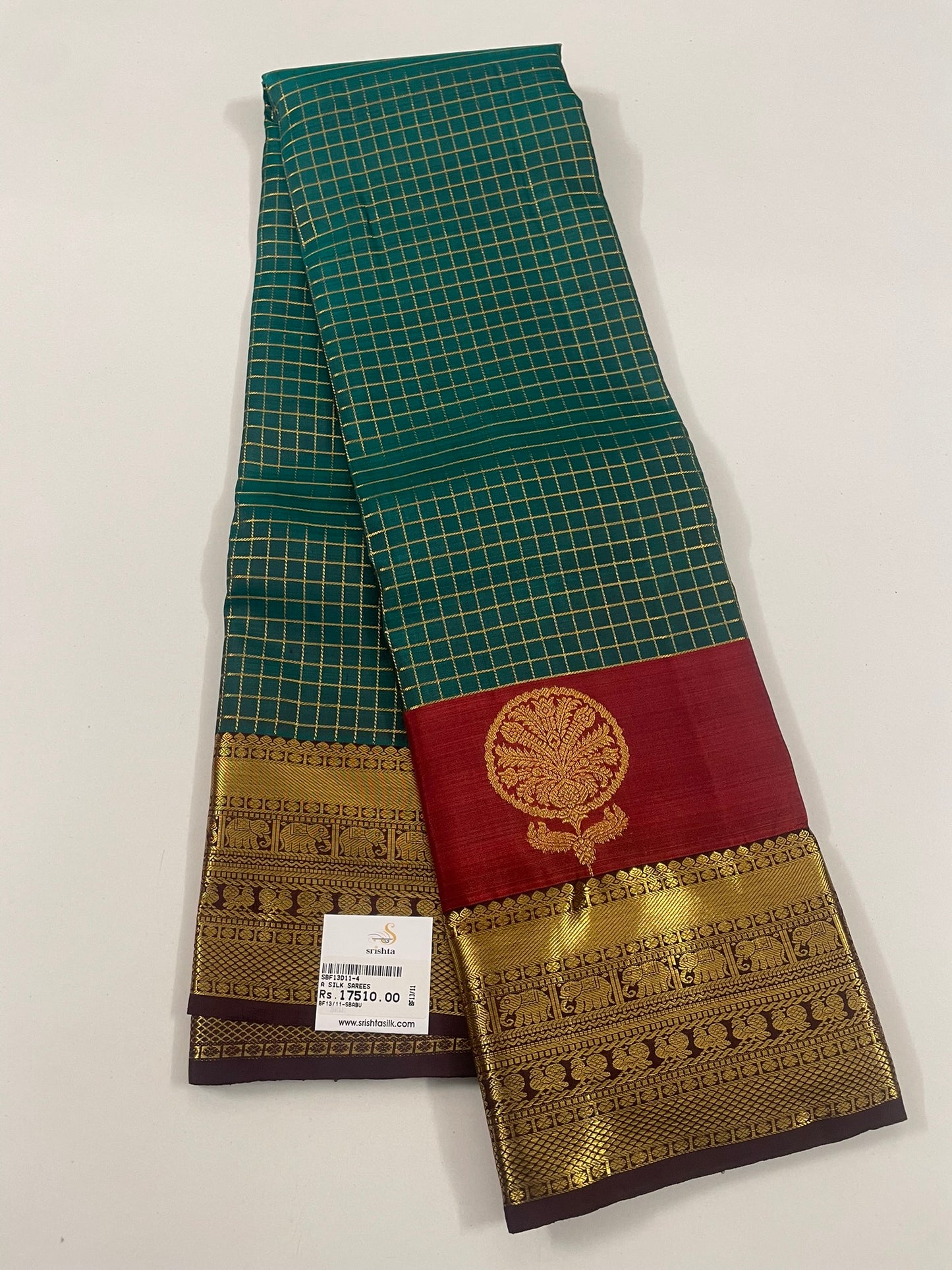 Kanchivaram Silk SBF13D11-4 By SRISHTA