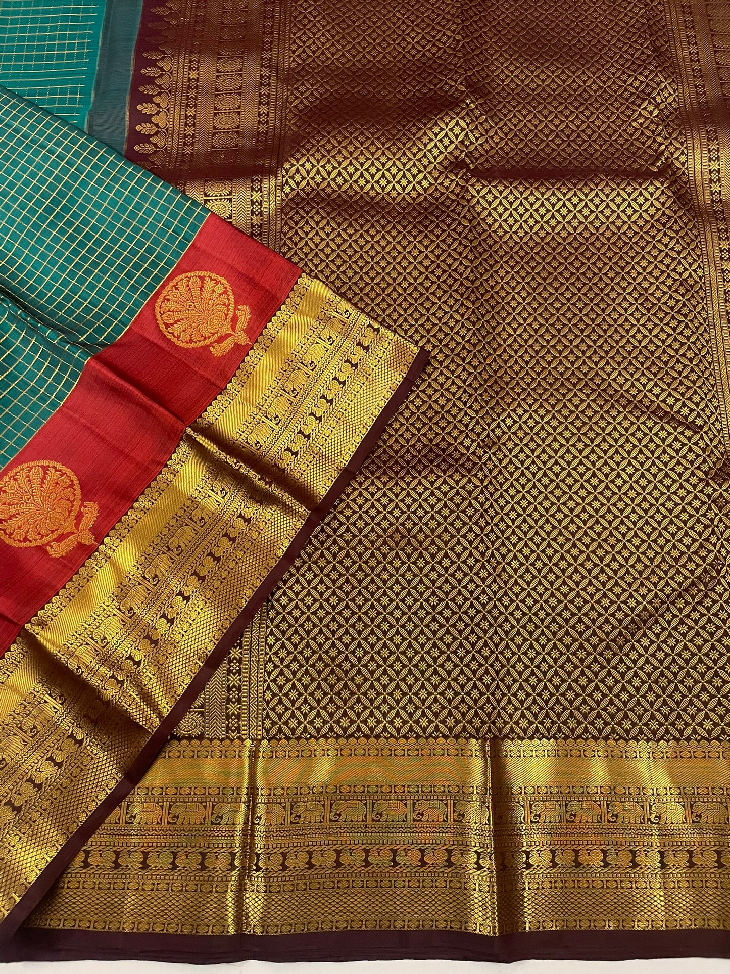 Kanchivaram Silk SBF13D11-4 By SRISHTA