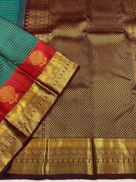Kanchivaram Silk SBF13D11-4 By SRISHTA