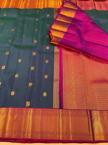 Kanchivaram Silk SBF75G9-4 By SRISHTA