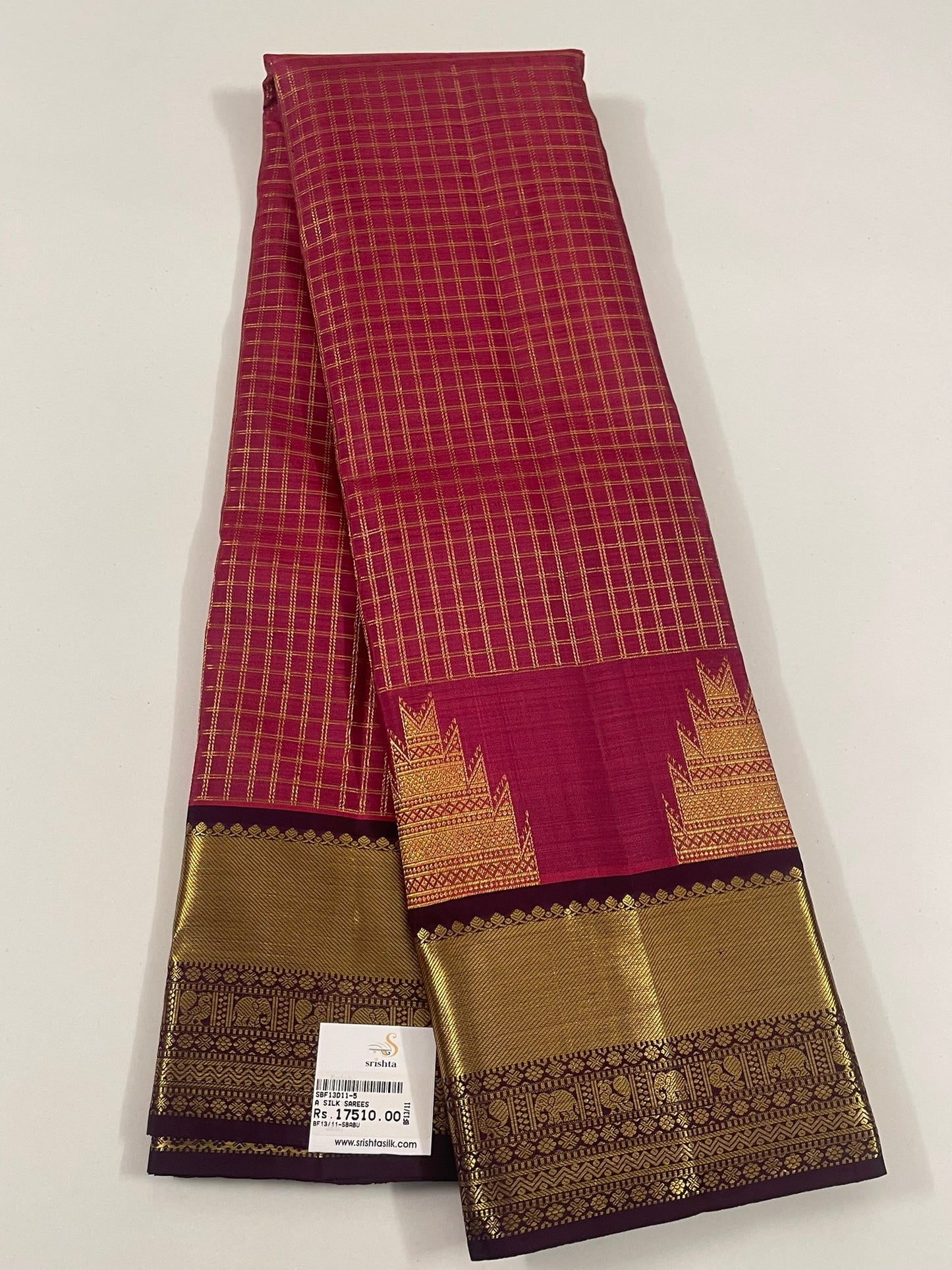 Kanchivaram Silk SBF13D11-5 By SRISHTA