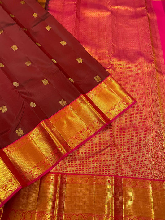 Kanchivaram Silk SBF75G9-5 By SRISHTA