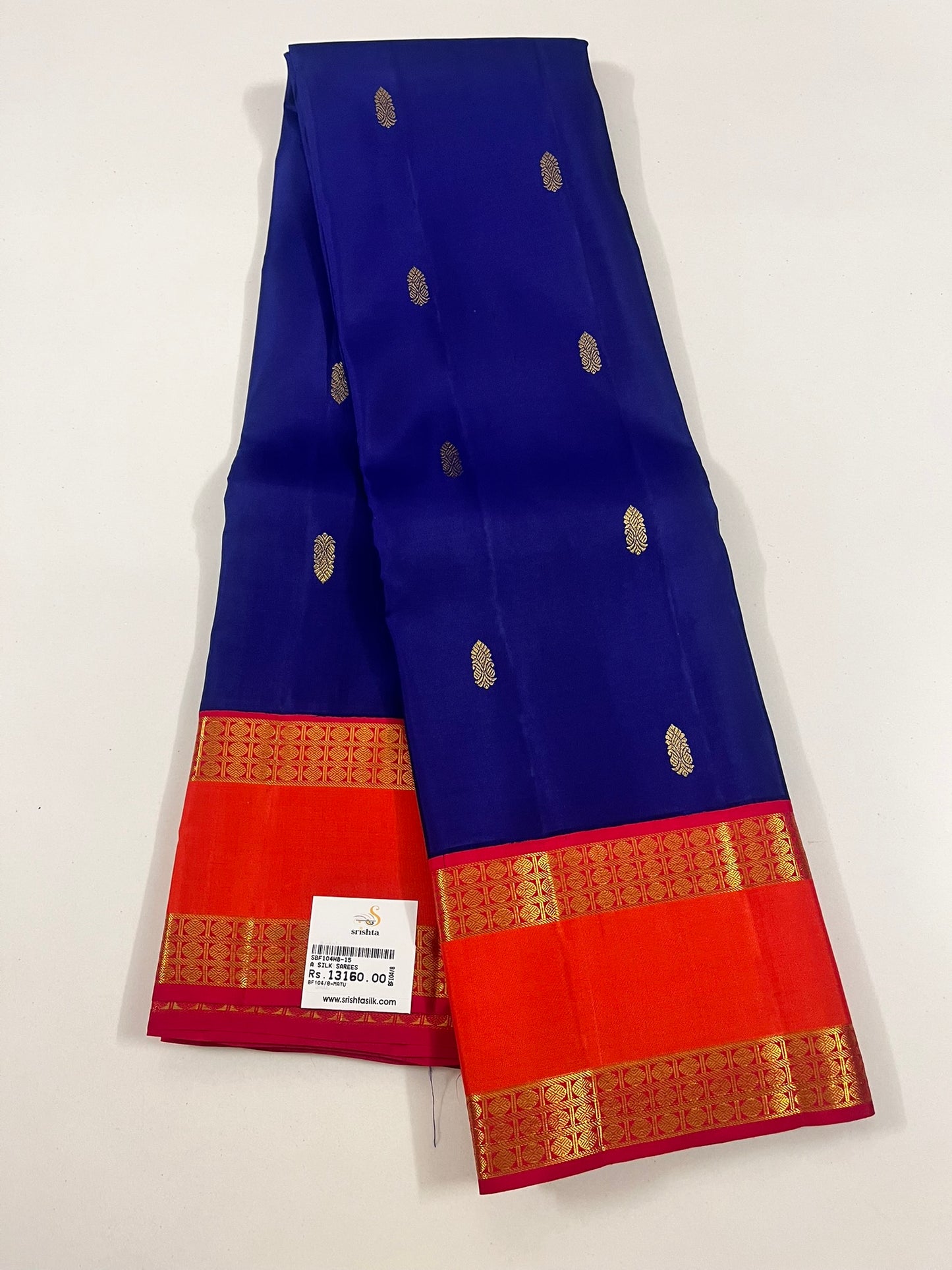 Kanchivaram Silk SBF104H8-15 By SRISHTA