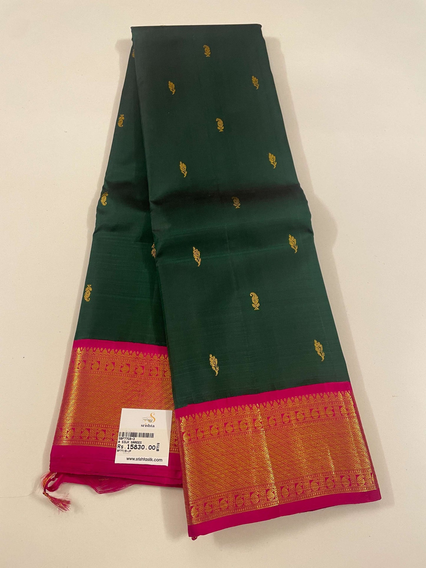 Kanchivaram Silk SBF77G8-5 By SRISHTA