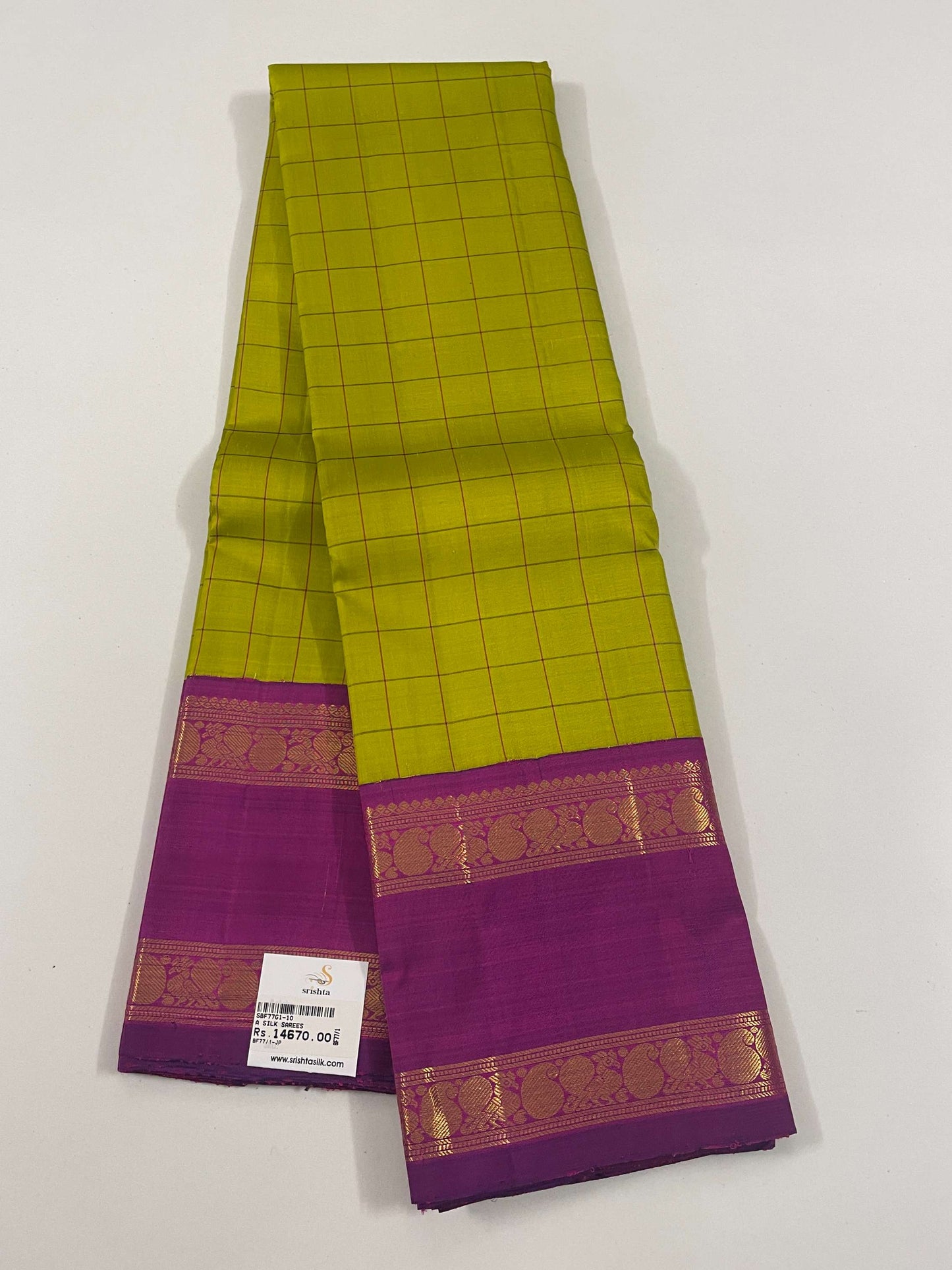 Kanchivaram Silk SBF77G1-10 By SRISHTA