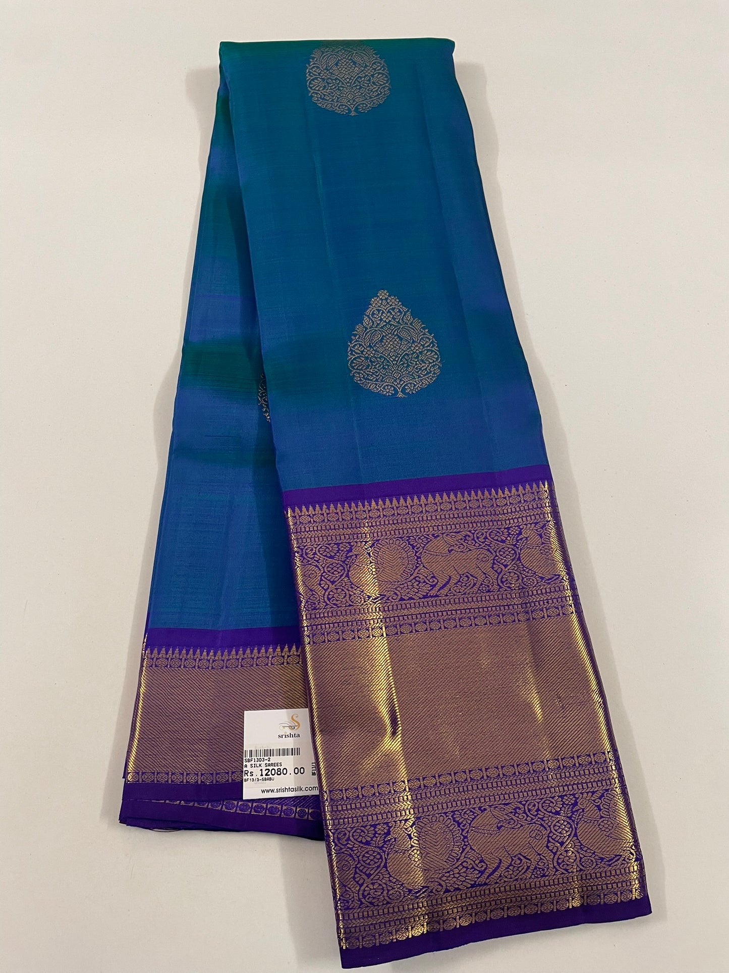 Kanchivaram Silk SBF13D3-4 By SRISHTA