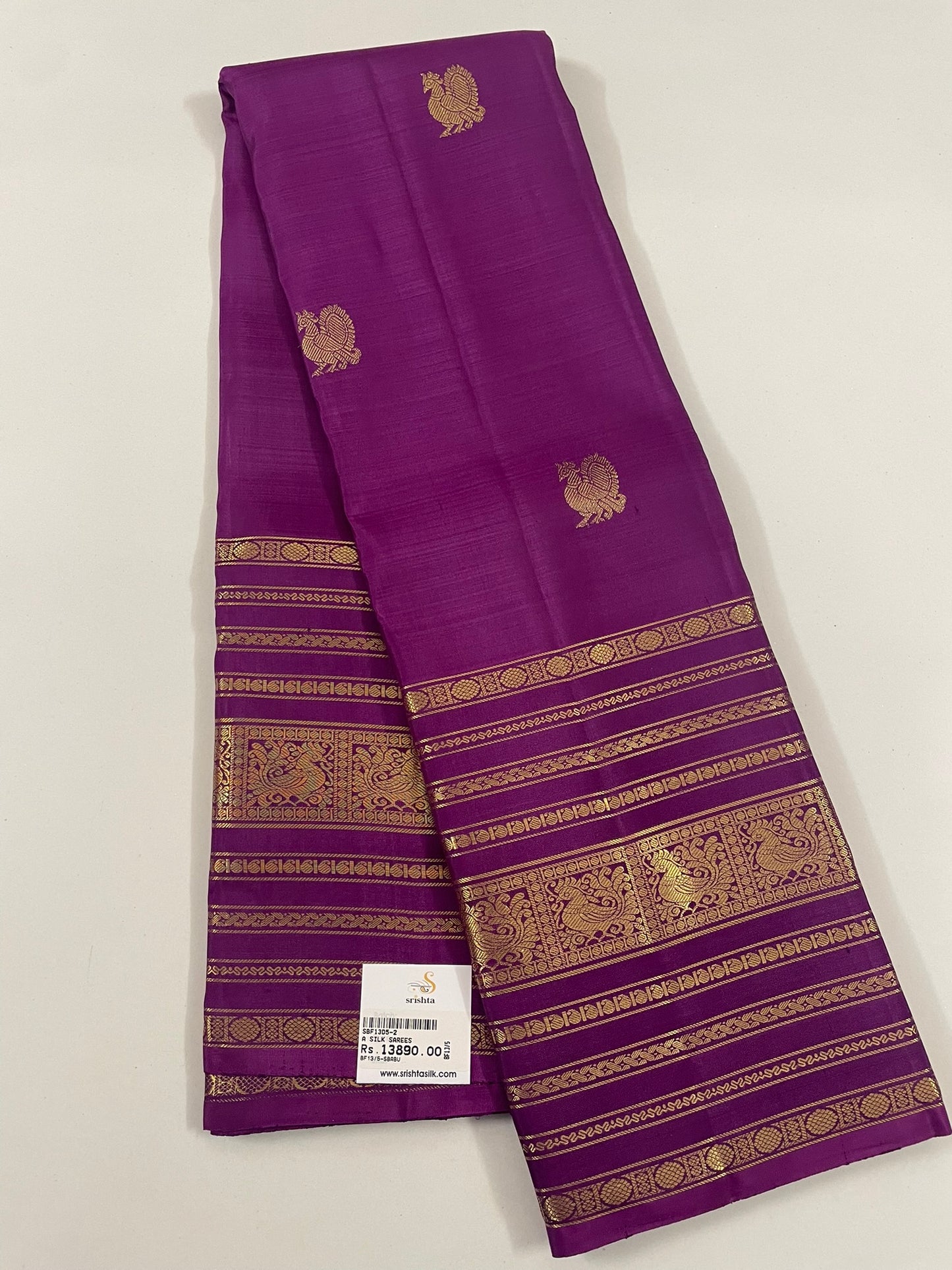 Kanchivaram Silk SBF13D5-2 By SRISHTA