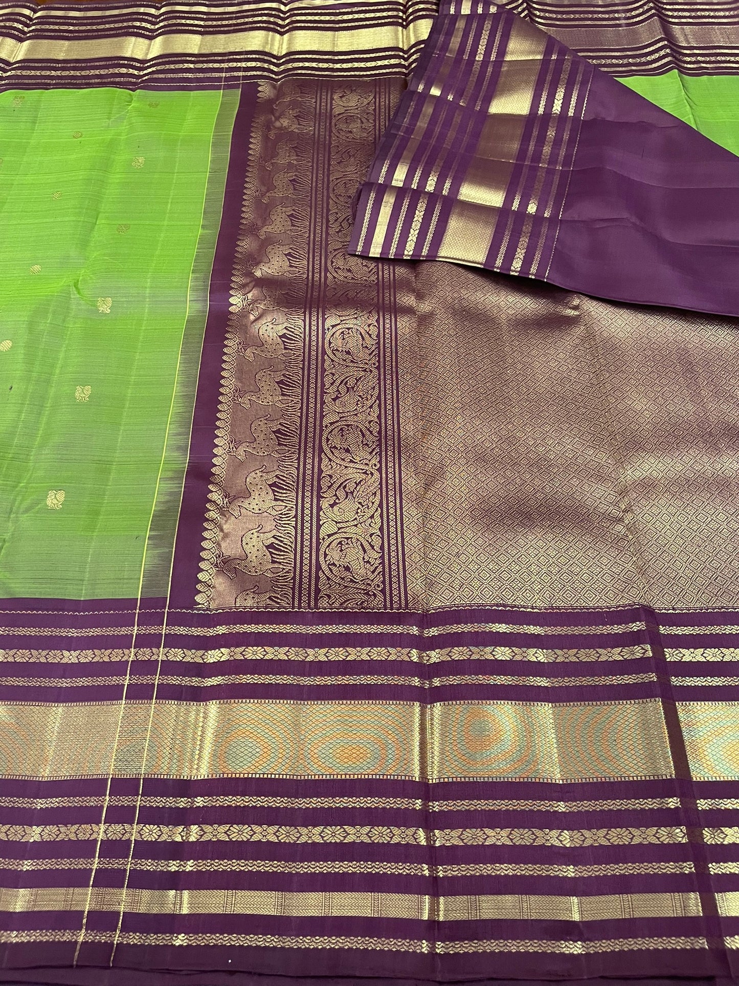 Kanchivaram Silk SBF13D5-8 By SRISHTA