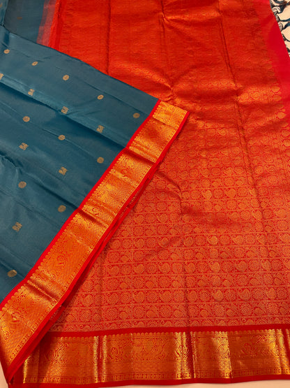 Kanchivaram Silk SBF77G9-3 By SRISHTA