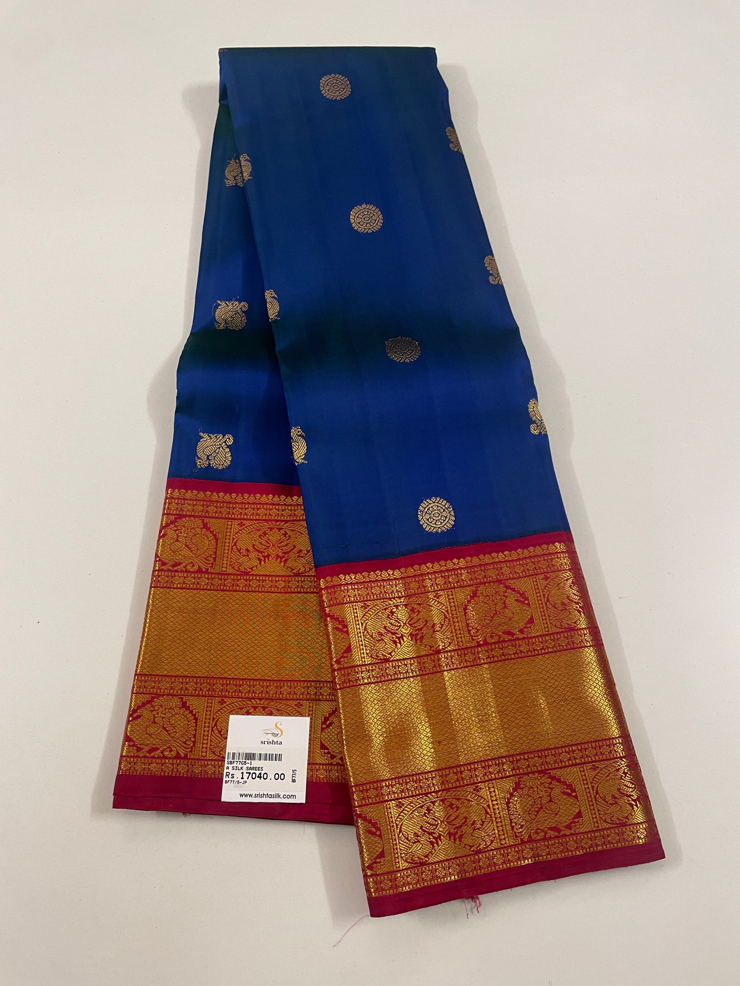 Kanchivaram Silk SBF77G5-1 By SRISHTA