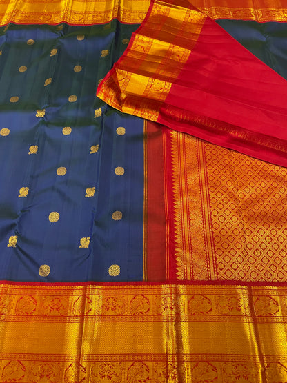 Kanchivaram Silk SBF77G5-1 By SRISHTA