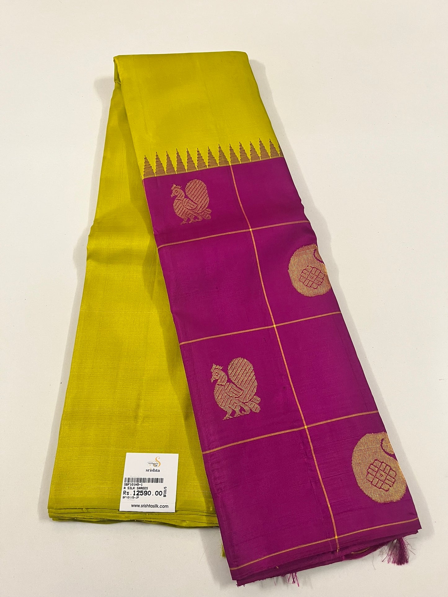 Kanchivaram Silk SBF101H5-1 By SRISHTA