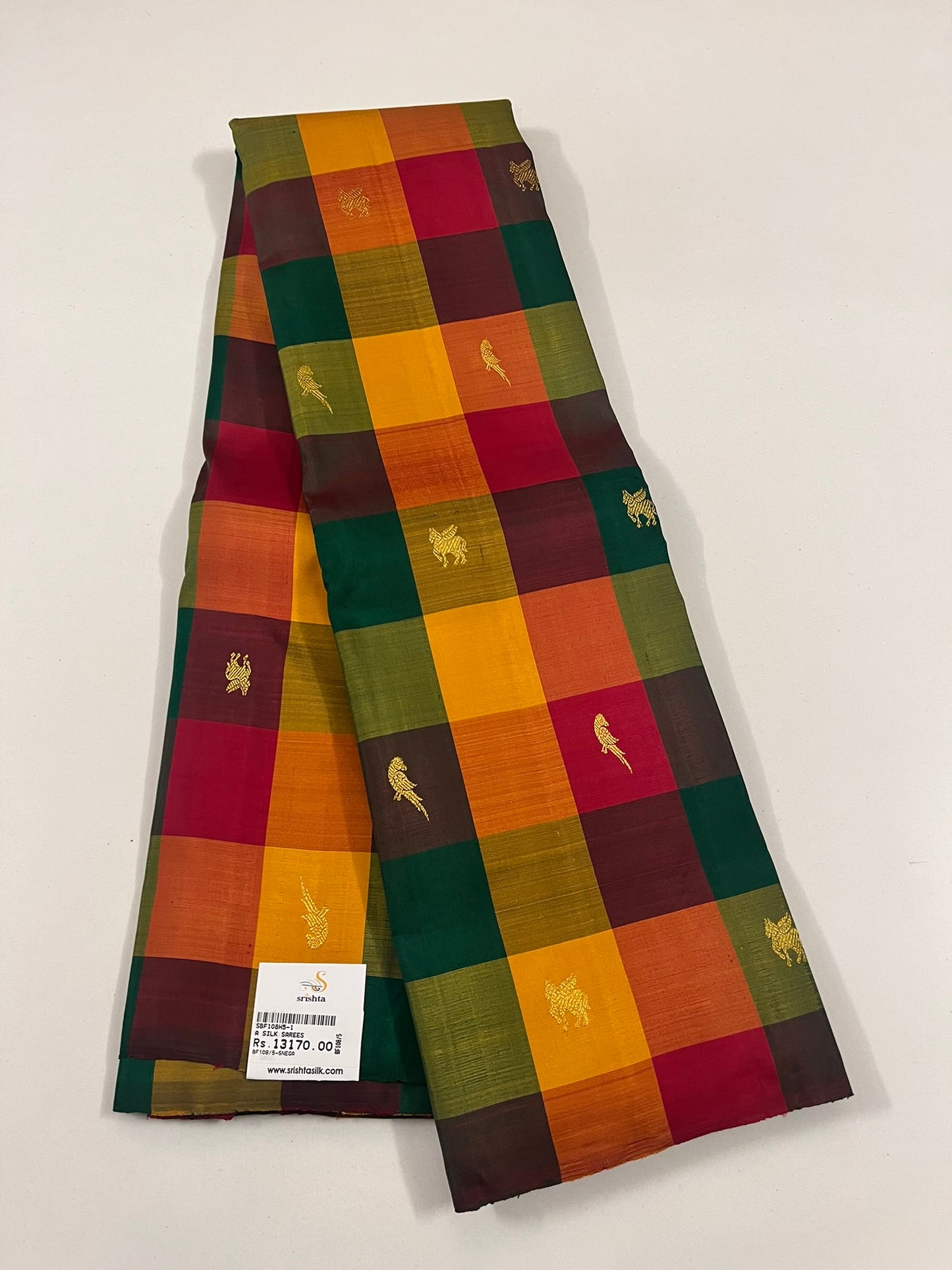 Kanchivaram Silk SBF108H5-1 By SRISHTA