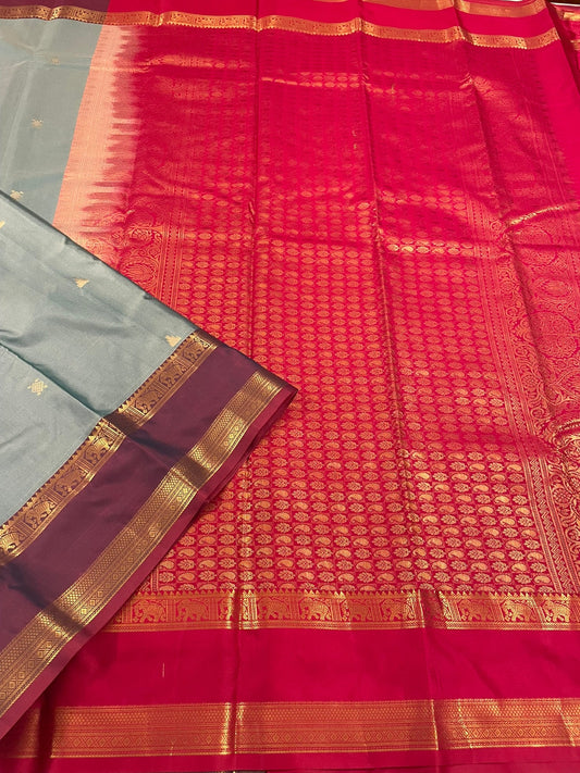 Gift Saree SBF6D1-6 By SRISHTA