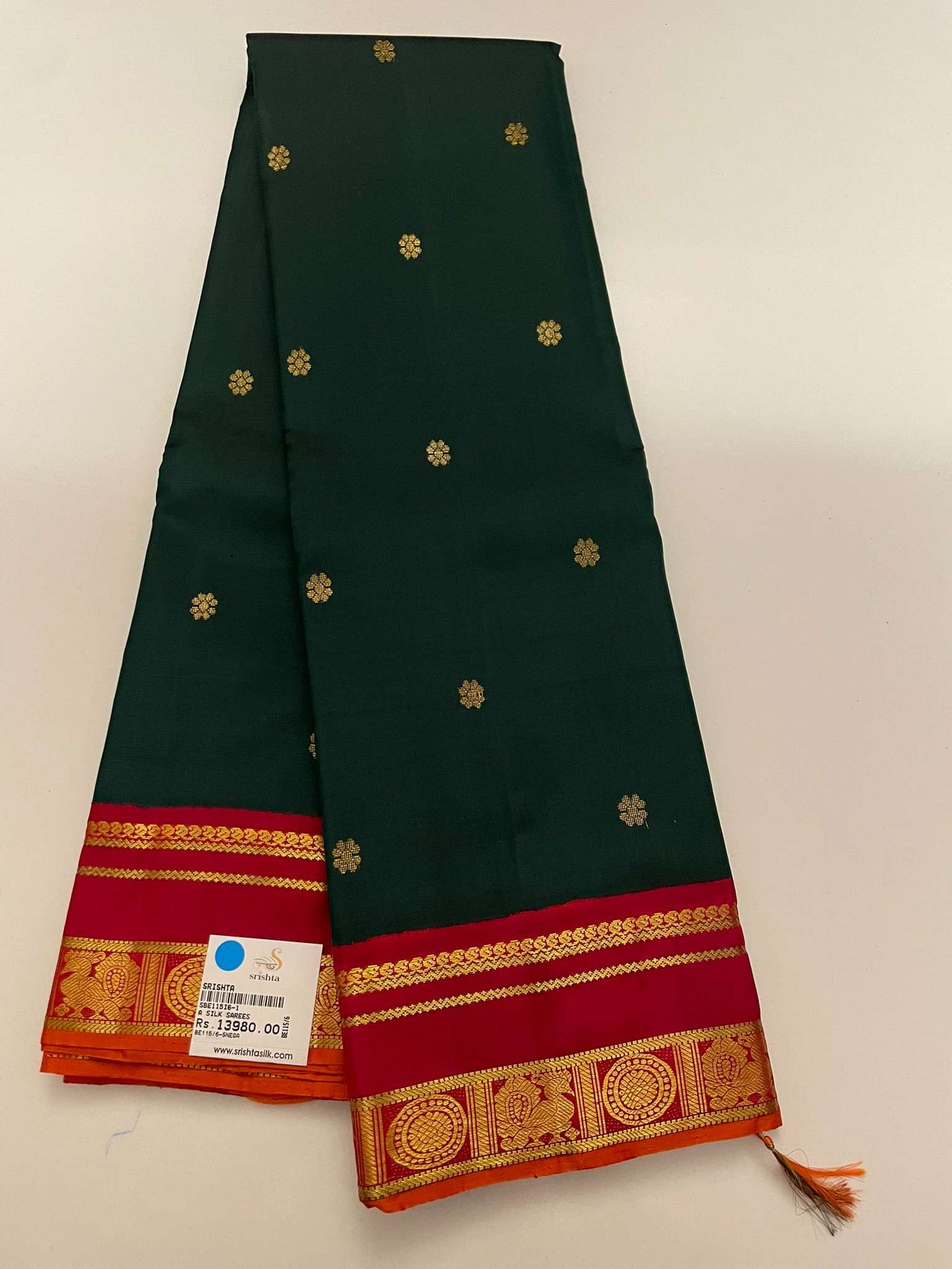 Kanchivaram Silk SBE115I6-1 By SRISHTA