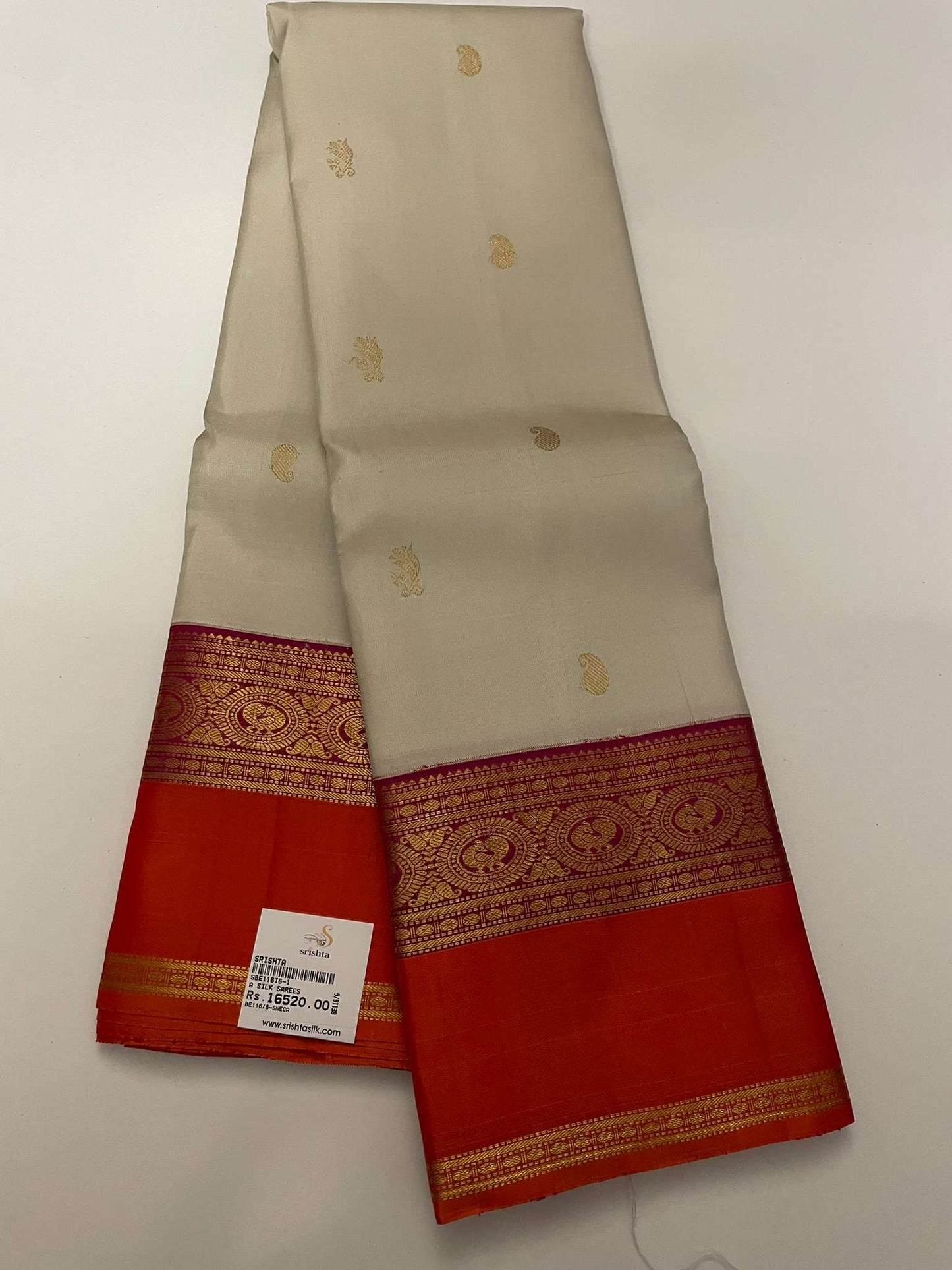 Kanchivaram Silk SBE116I6-1 By SRISHTA
