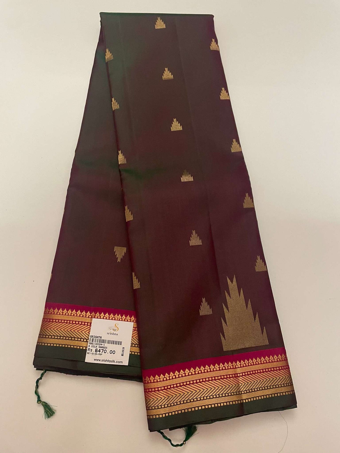 Kanchivaram Silk SBE119I24-1 By SRISHTA