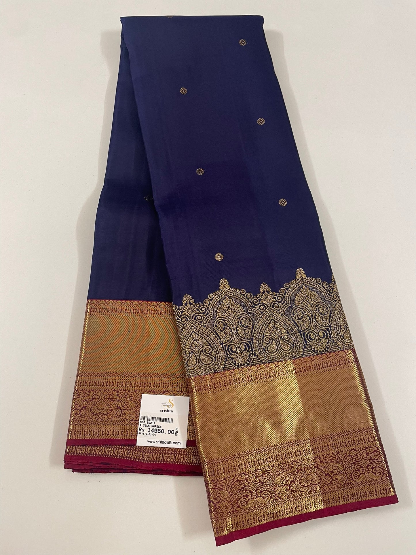 Kanchivaram Silk SBF16D2-1 By SRISHTA