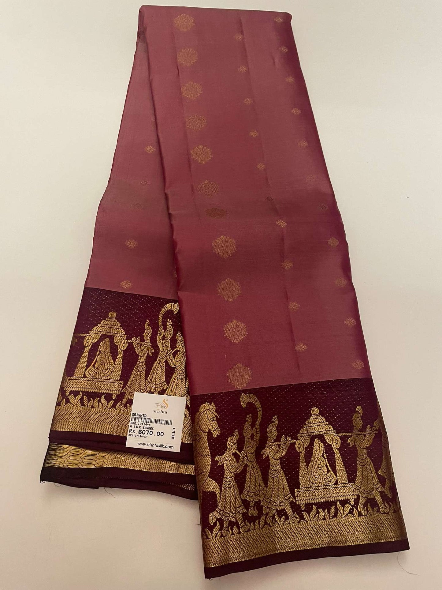 Kanchivaram Silk SBE119I14-4 By SRISHTA