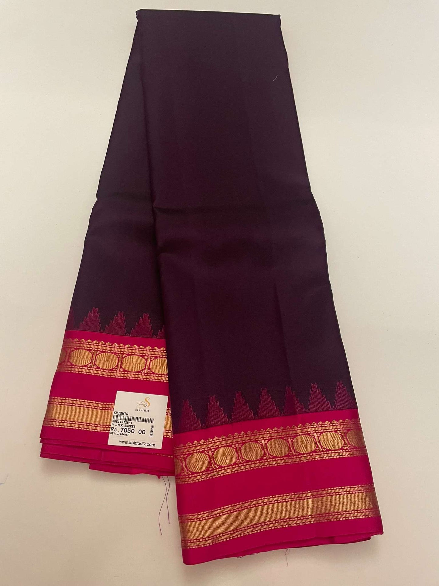 Kanchivaram Silk SBE119I26-1 By SRISHTA