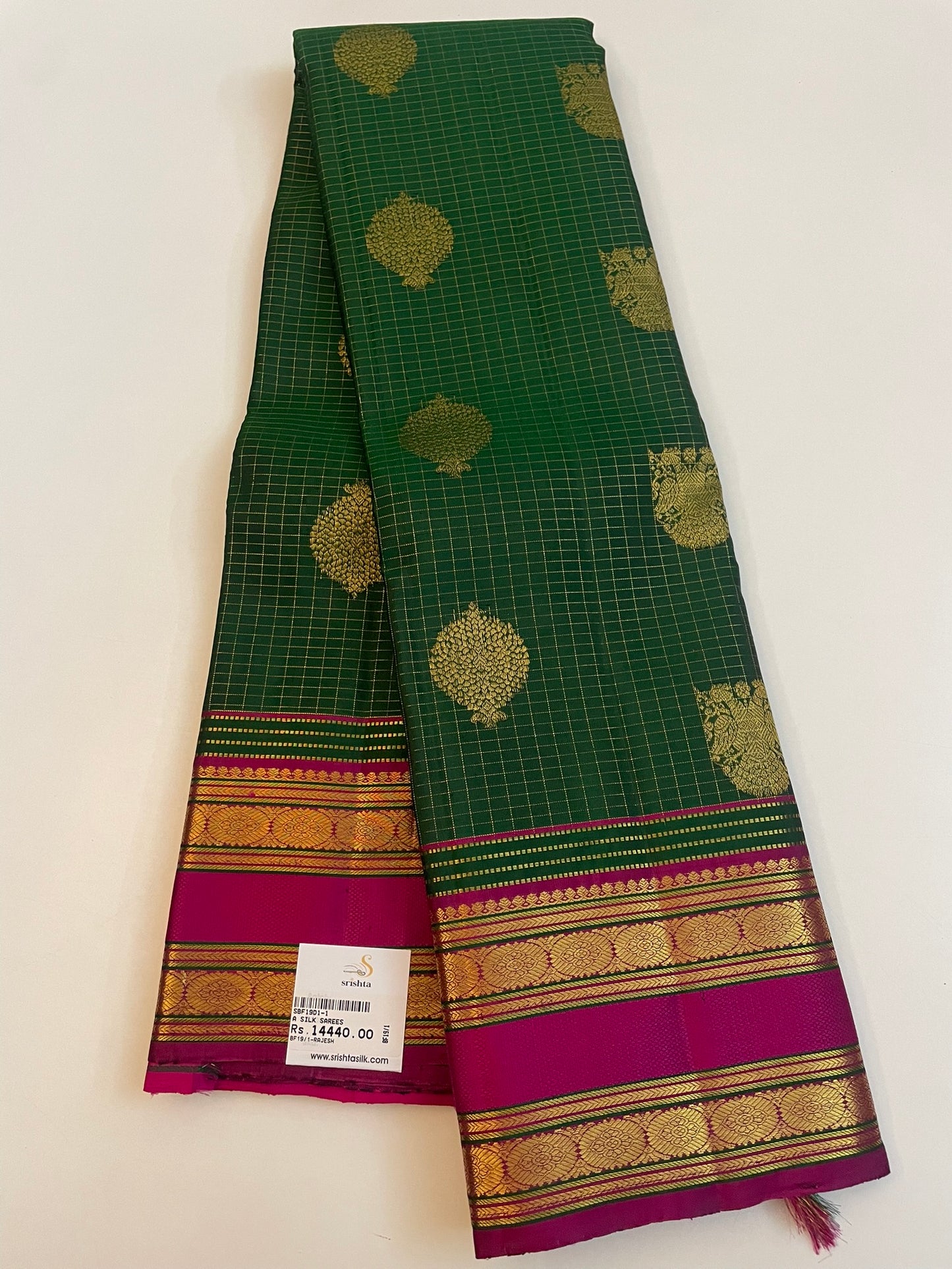 Kanchivaram Silk SBF19D1-1 By SRISHTA