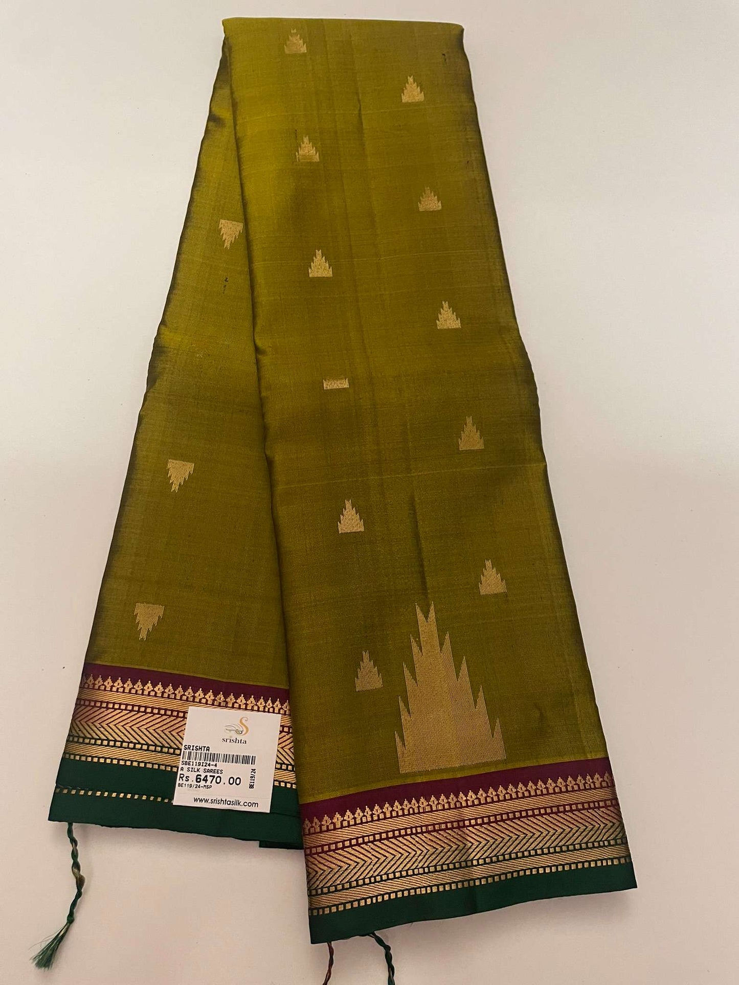 Kanchivaram Silk SBE119I24-4 By SRISHTA