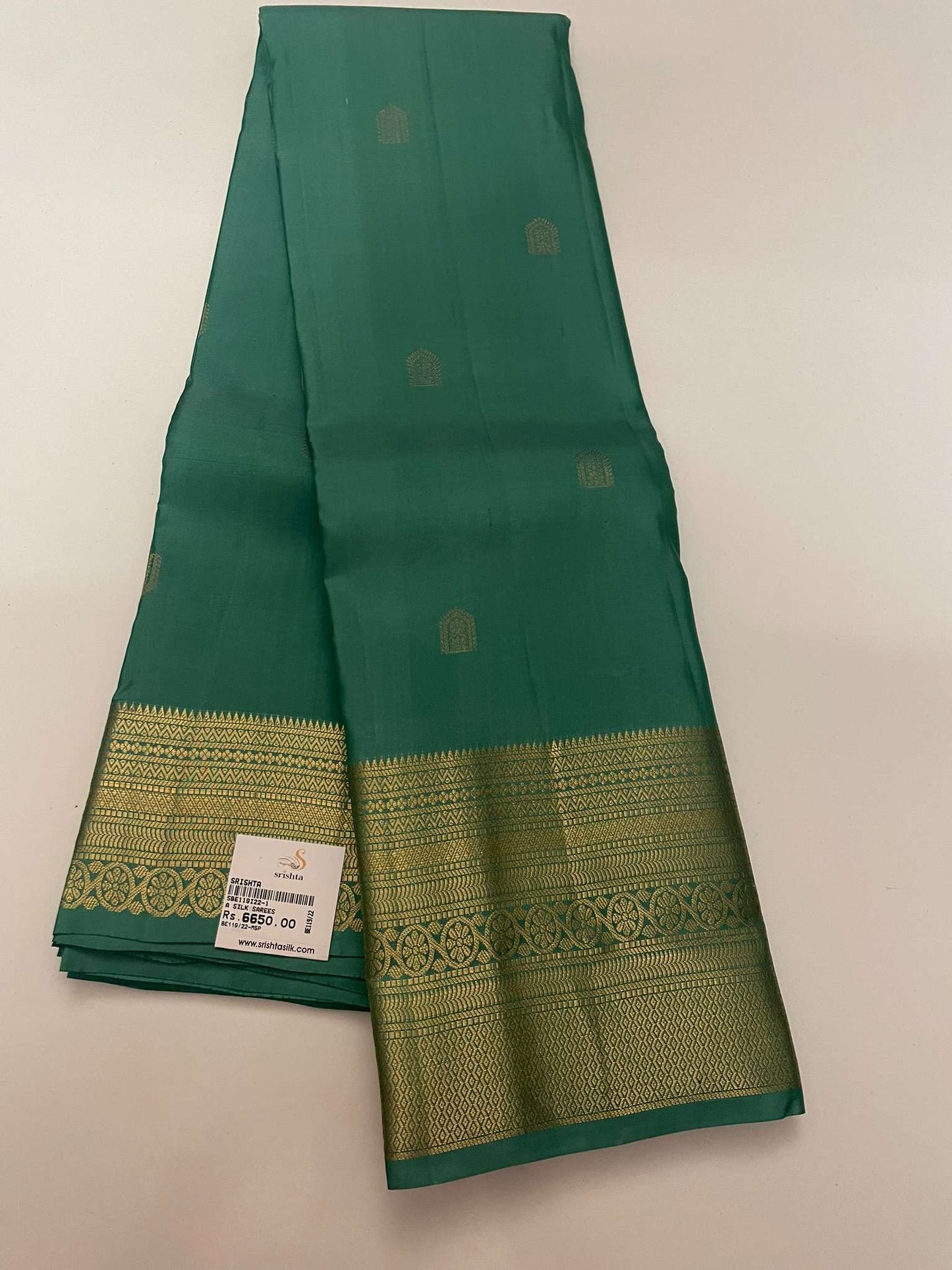 Kanchivaram Silk SBE119I22-1 By SRISHTA
