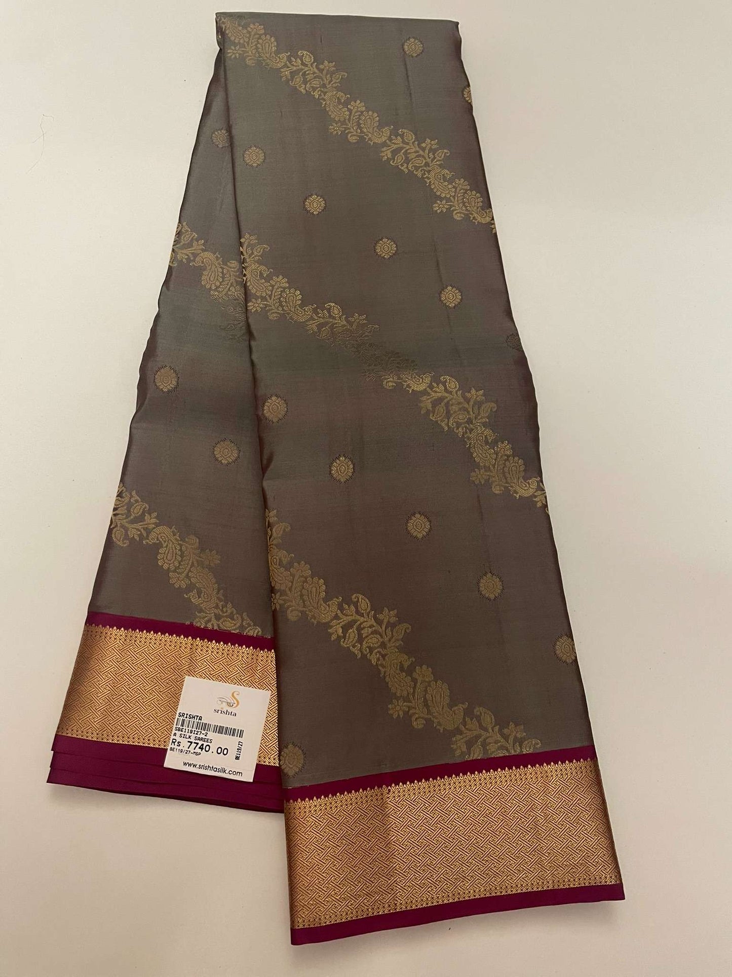Kanchivaram Silk SBE119I27-2 By SRISHTA