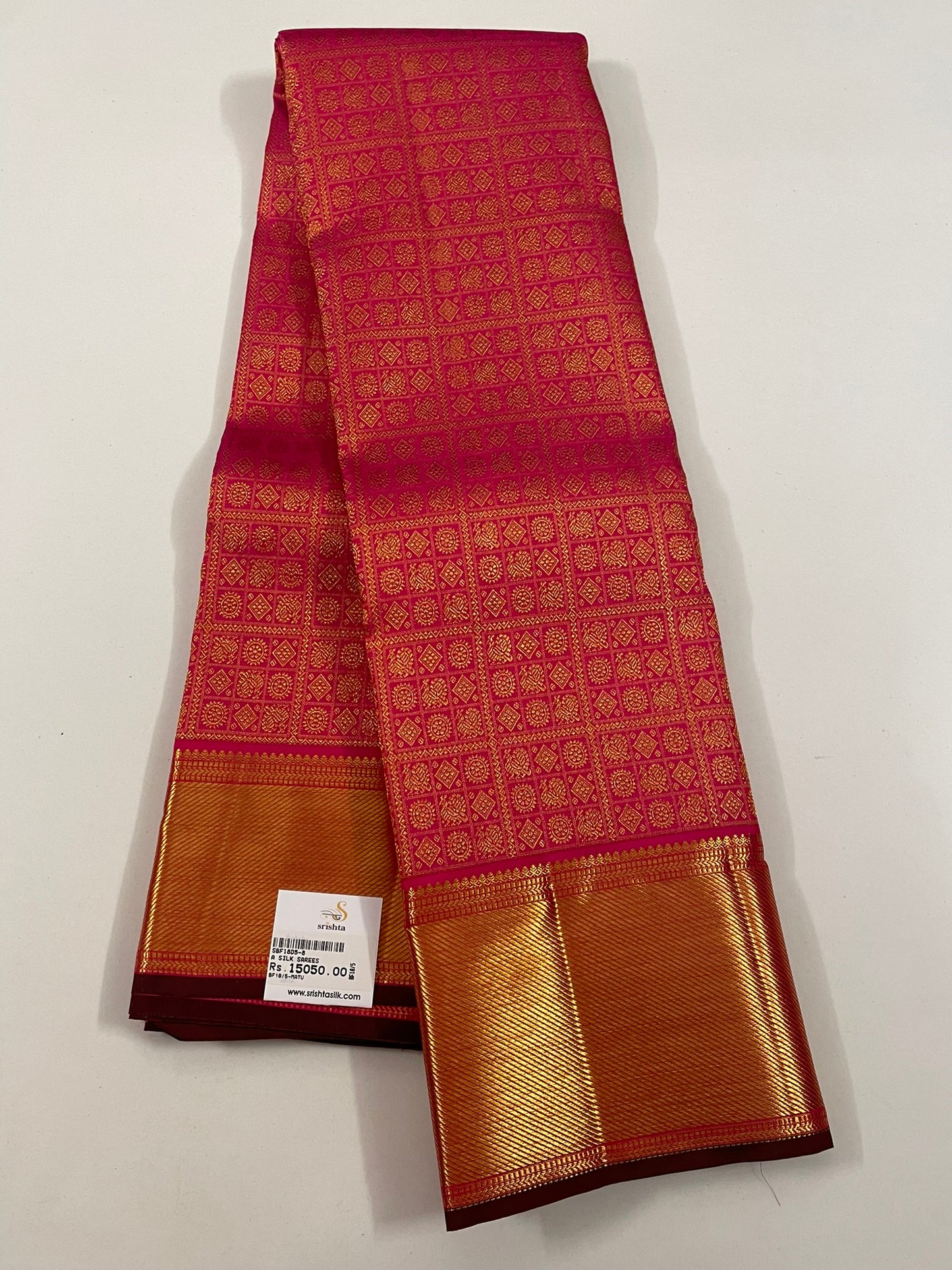 Kanchivaram Silk SBF18D5-8 By SRISHTA