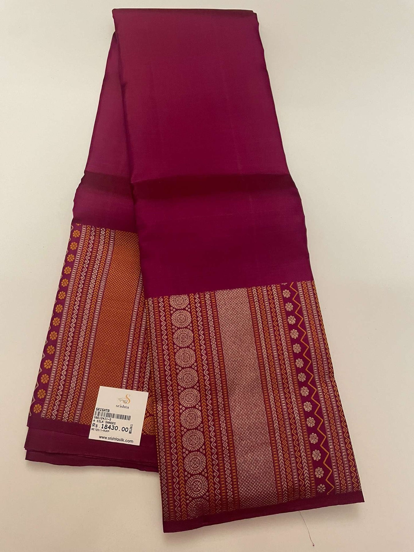Kanchivaram Silk SBE124I1-2 By SRISHTA