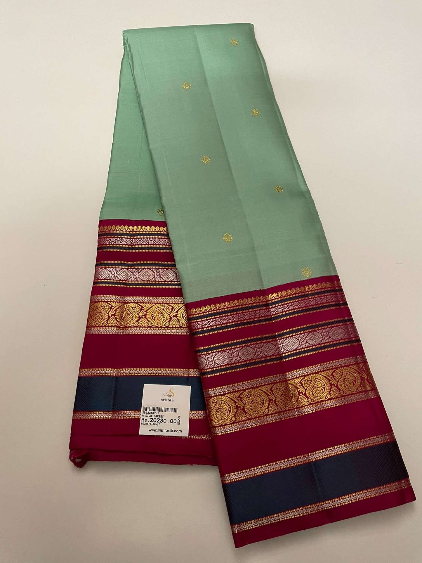 Kanchivaram Silk SBE225A7-1 By SRISHTA