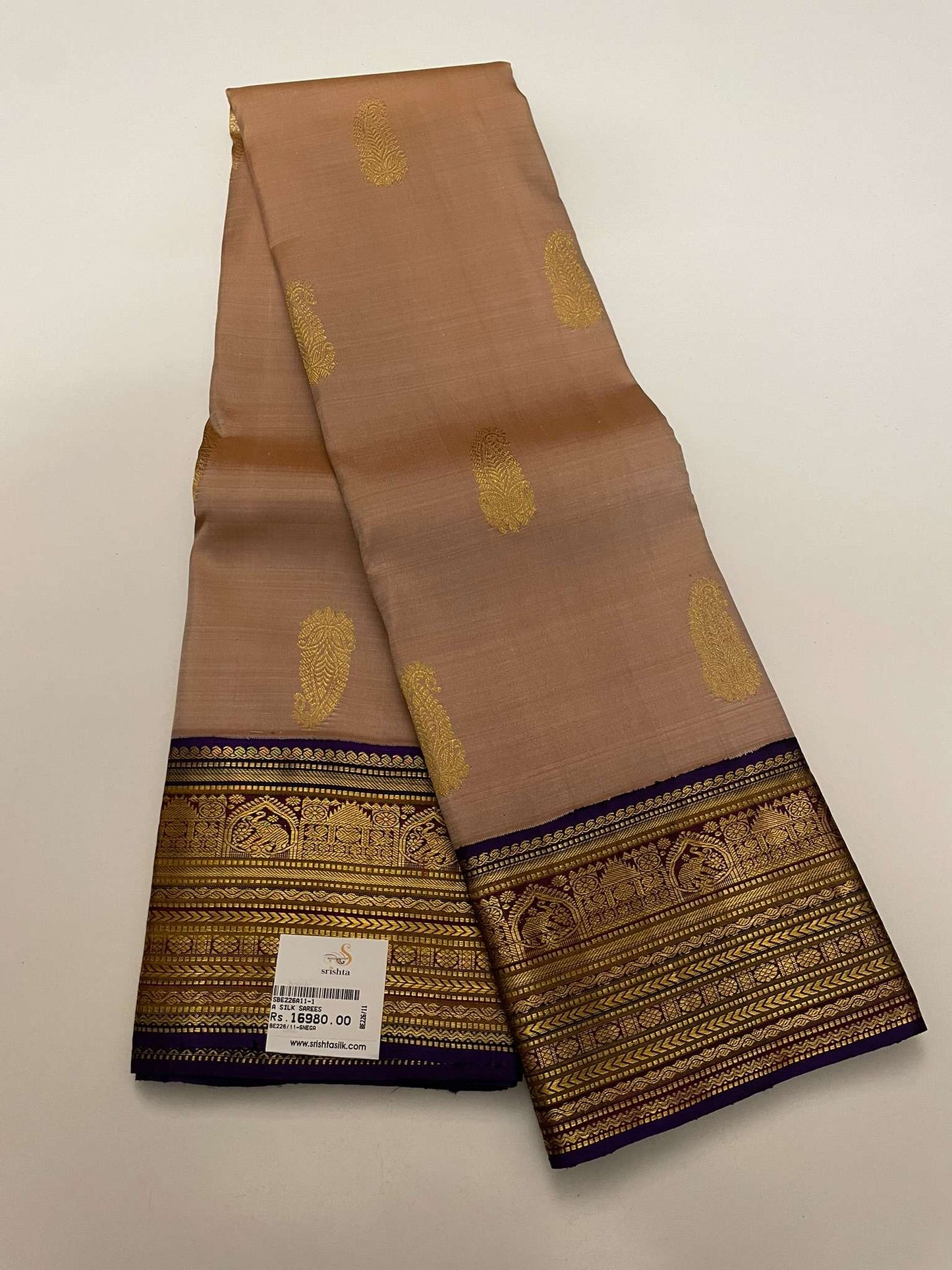 Kanchivaram Silk SBE226A11-1 By SRISHTA