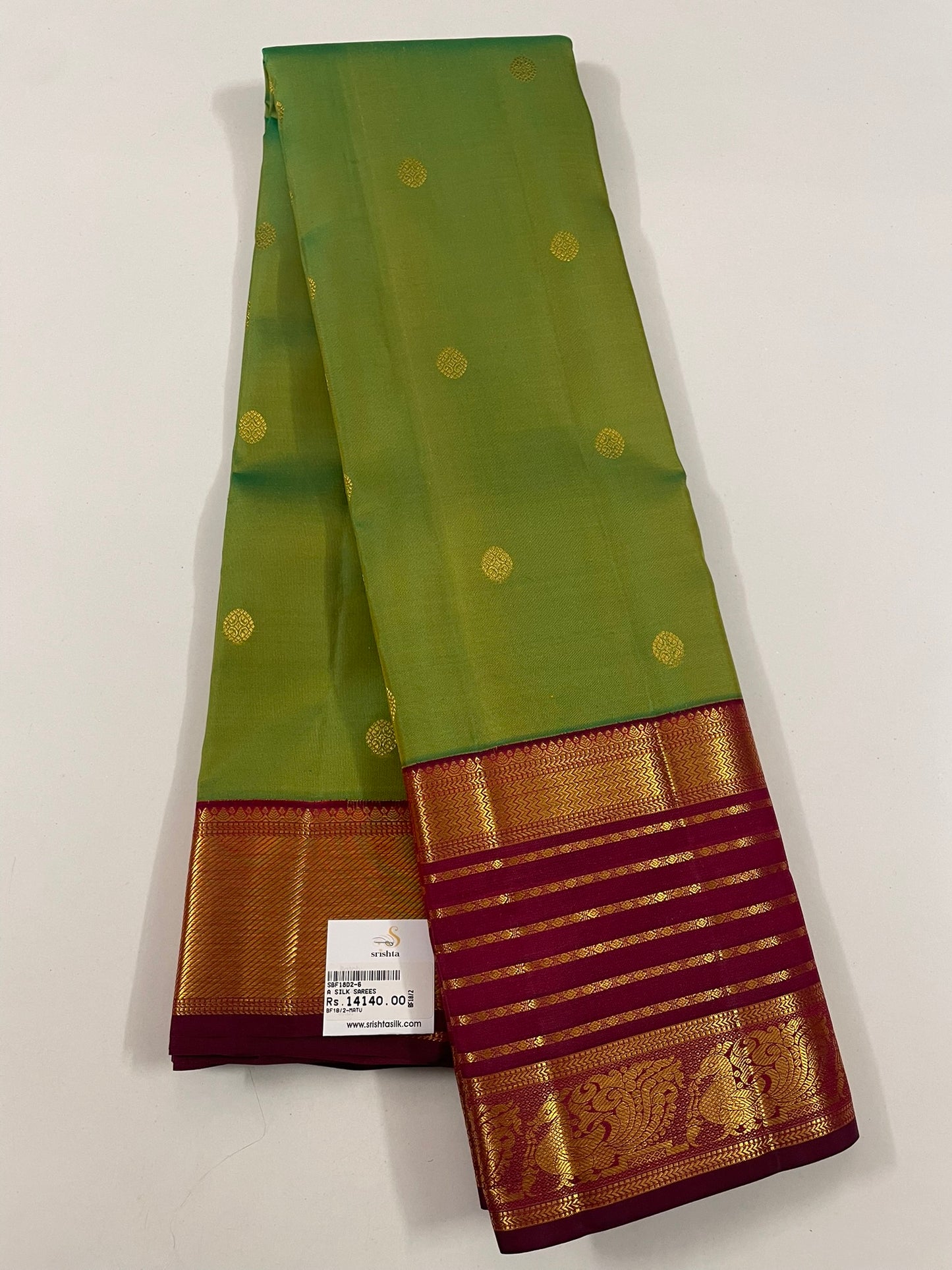 Kanchivaram Silk SBF18D2-6 By SRISHTA