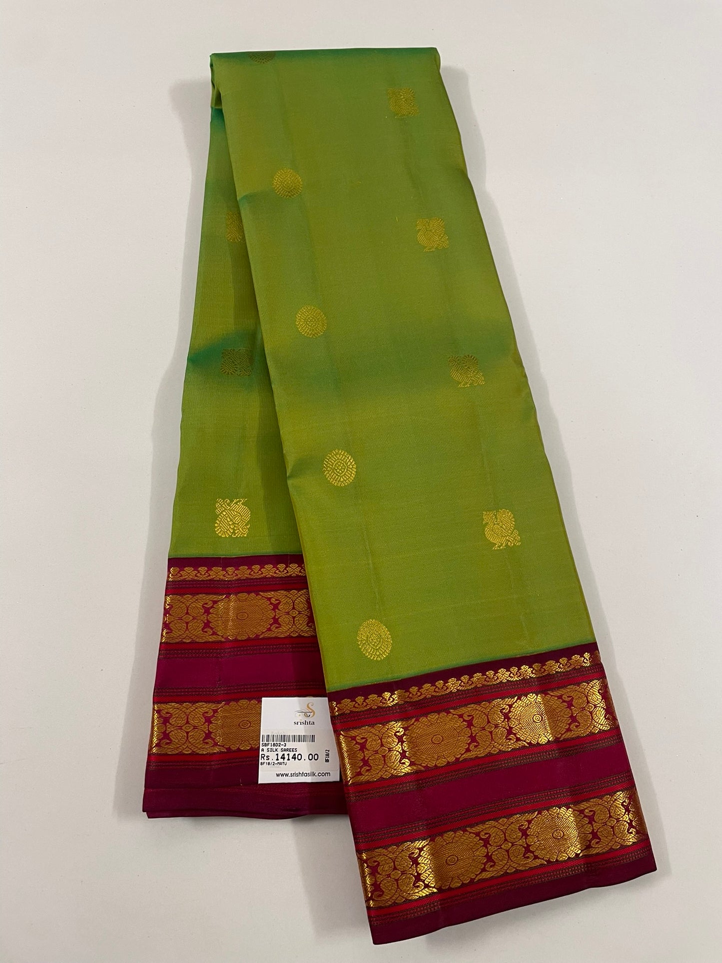 Kanchivaram Silk SBF18D2-3 By SRISHTA