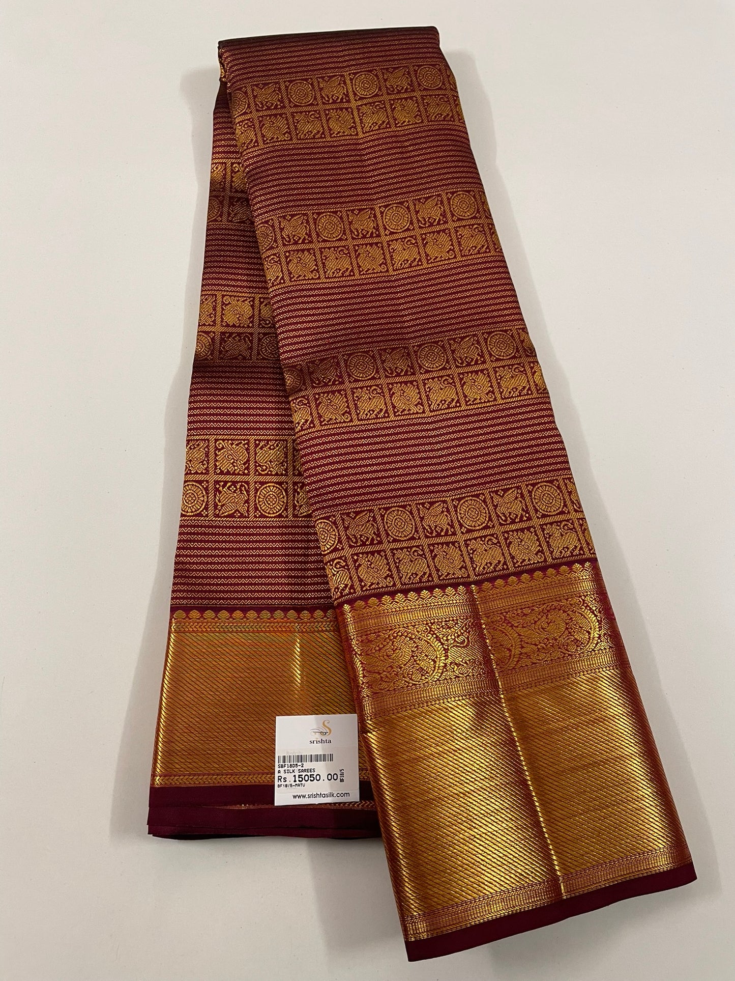 Kanchivaram Silk SBF18D5-2 By SRISHTA