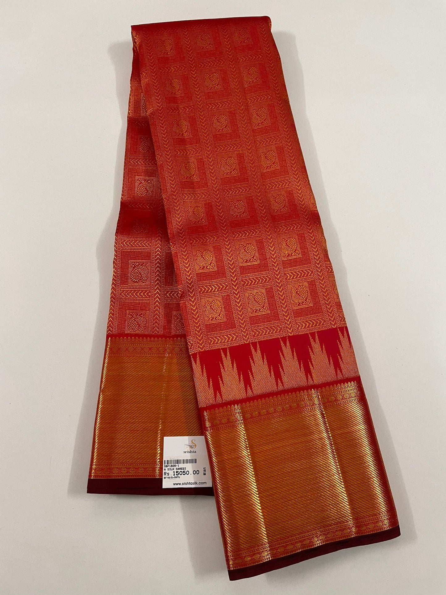 Kanchivaram Silk SBF18D5-1 By SRISHTA