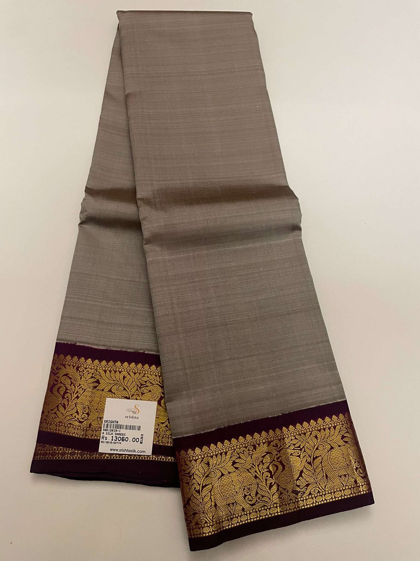 Kanchivaram Silk SBE128I8-1 By SRISHTA