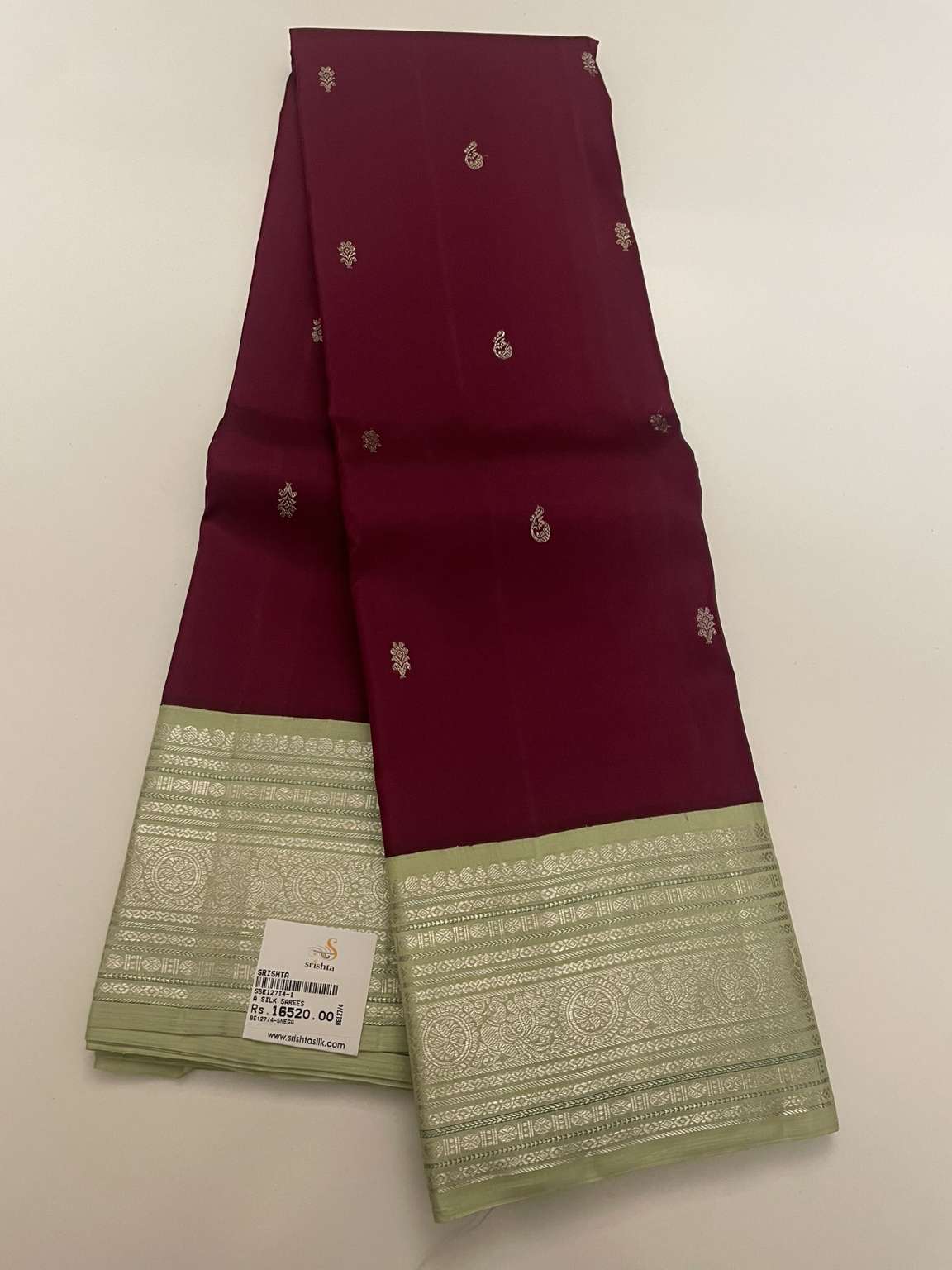 Kanchivaram Silk SBE127I4-1 By SRISHTA