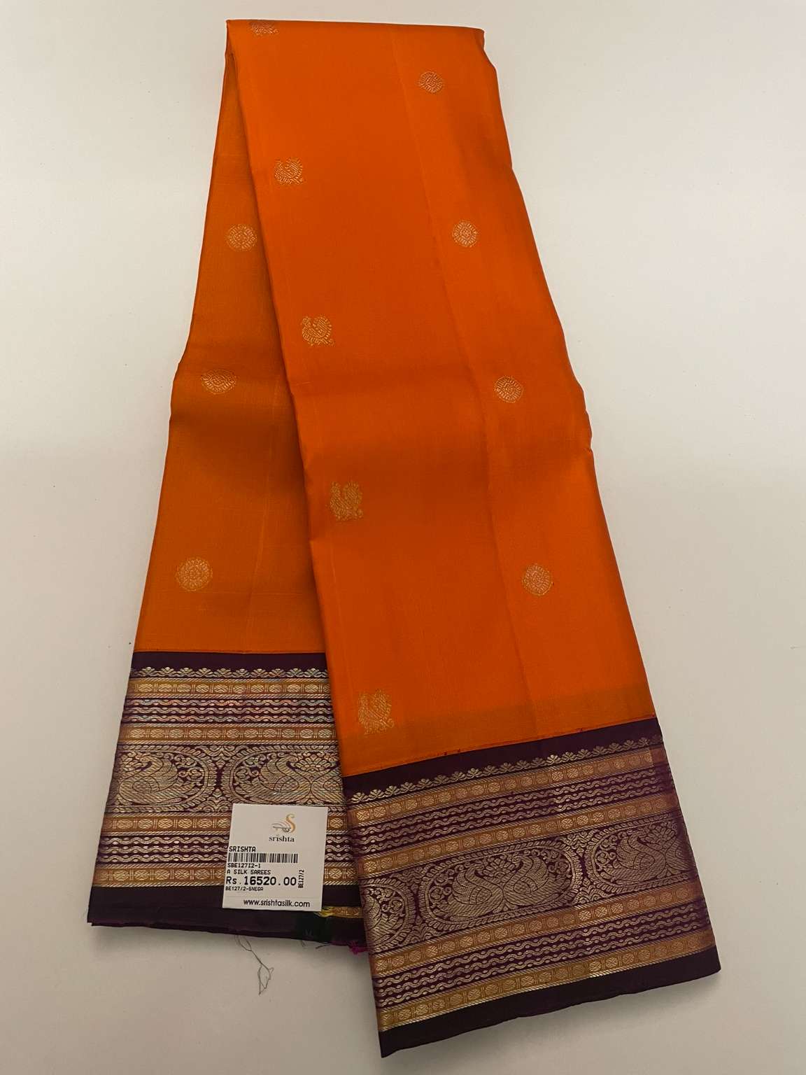 Kanchivaram Silk SBE127I2-1 By SRISHTA