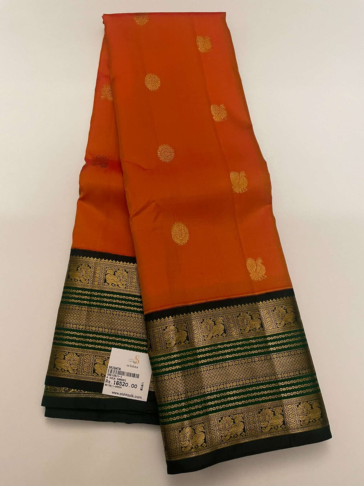 Kanchivaram Silk SBE126I1-1 By SRISHTA