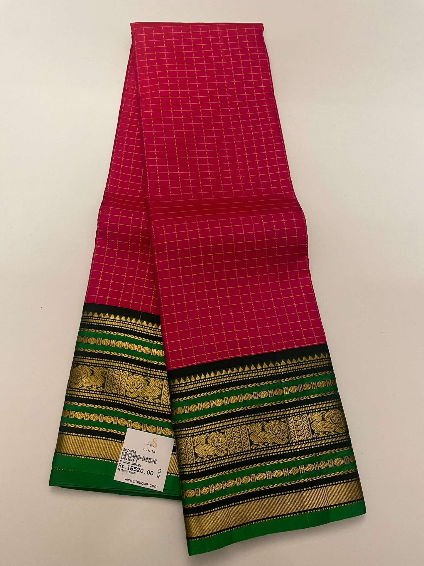 Kanchivaram Silk SBE126I3-1 By SRISHTA