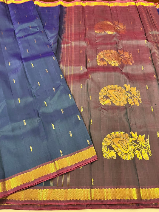 Kanchivaram Silk SBF118I2-3 By SRISHTA