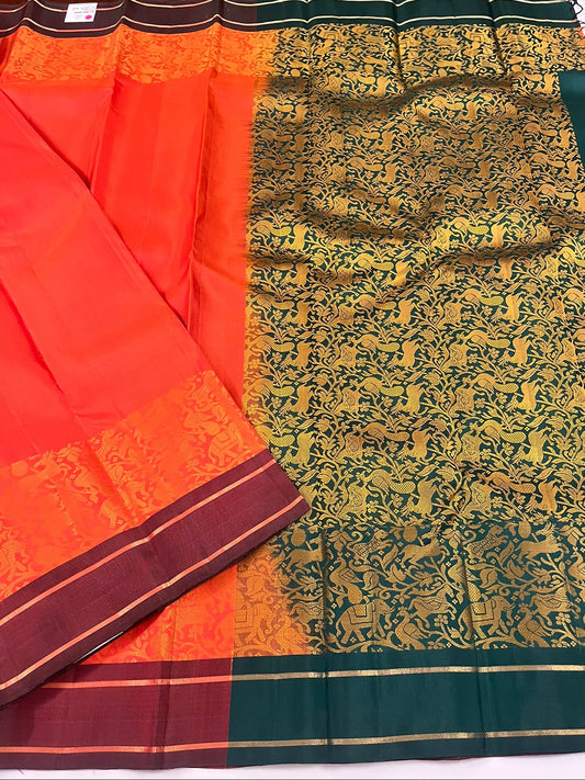Kanchivaram Silk SBF120I2-2 By SRISHTA