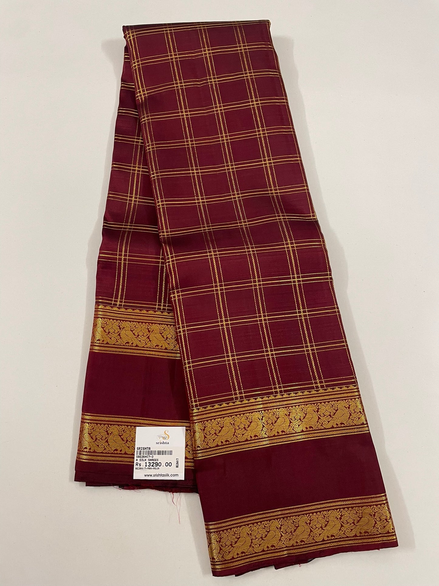 Kanchivaram Silk SBE264C7-3 By SRISHTA
