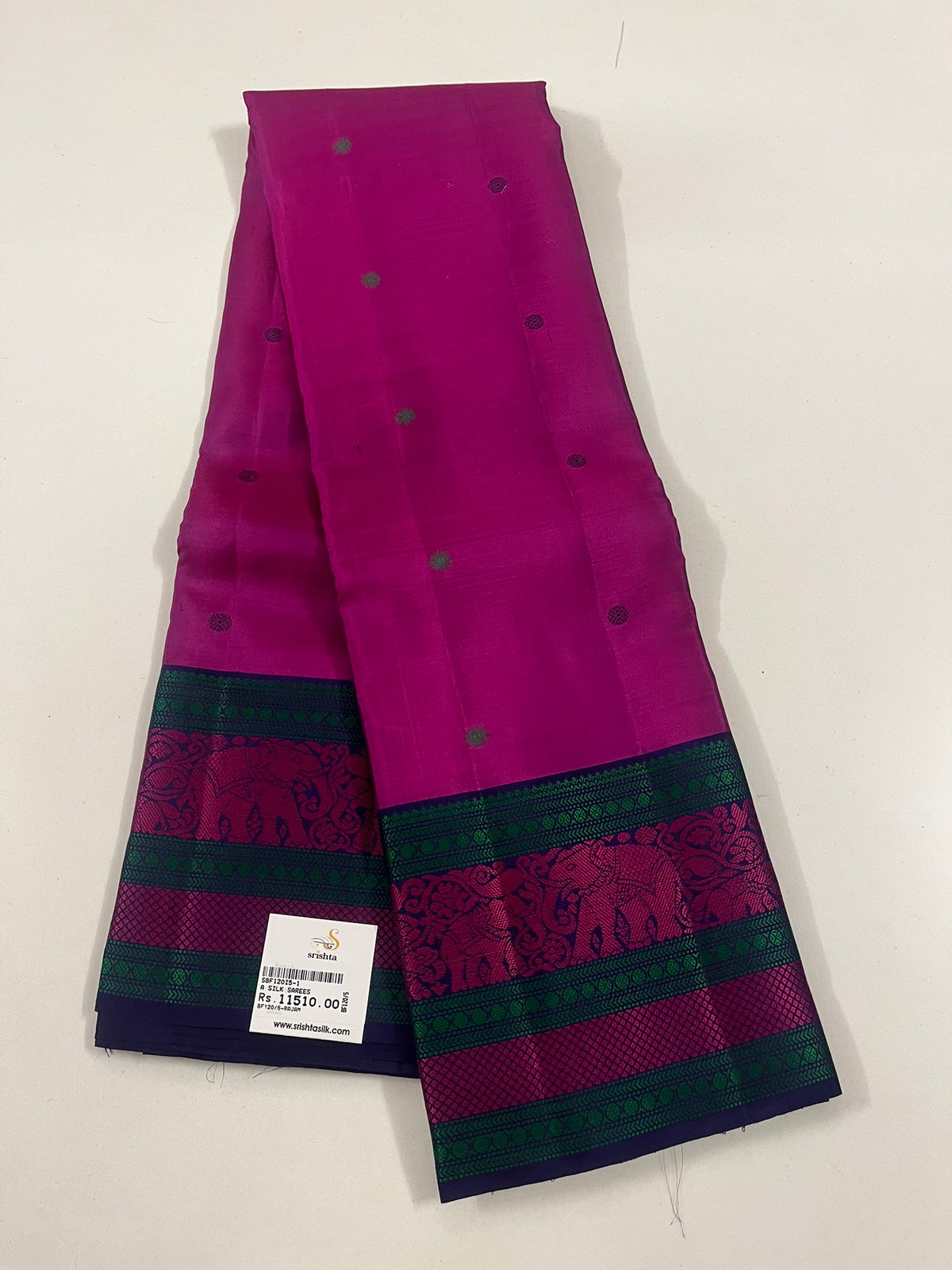 Kanchivaram Silk SBF120I5-1 By SRISHTA