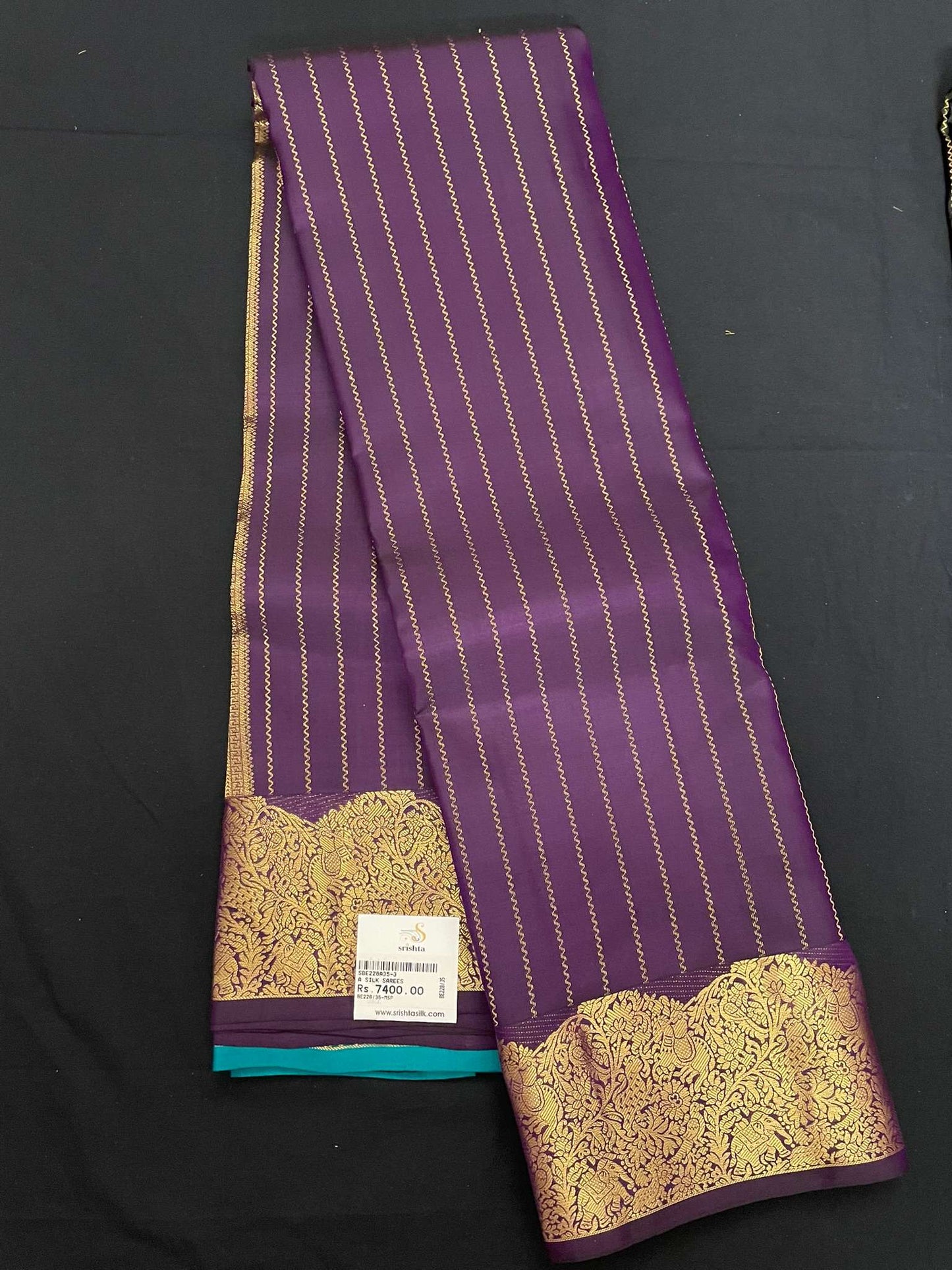 Kanchivaram Silk SBE228A35-3 By SRISHTA