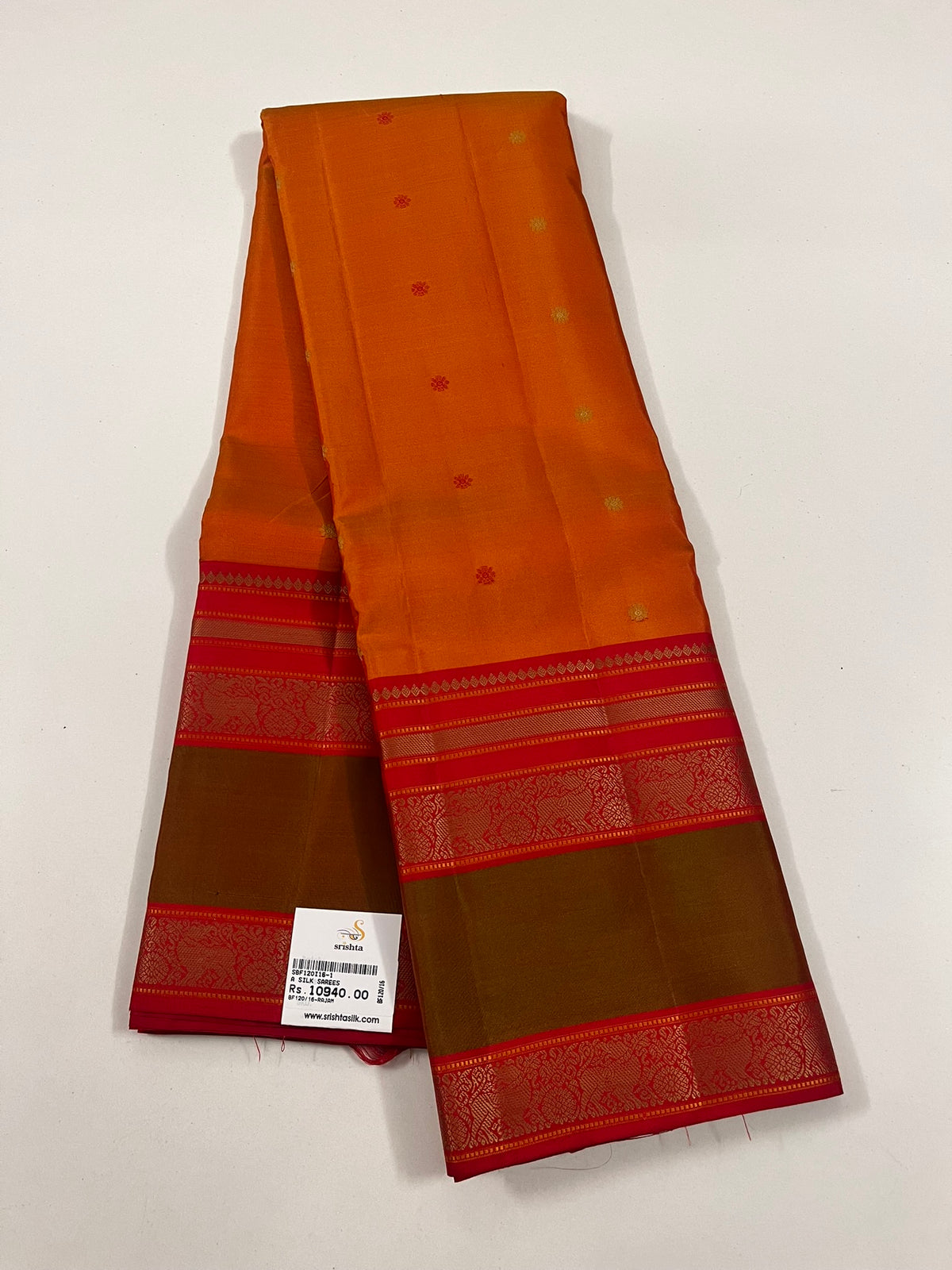 Kanchivaram Silk SBF120I16-1 By SRISHTA