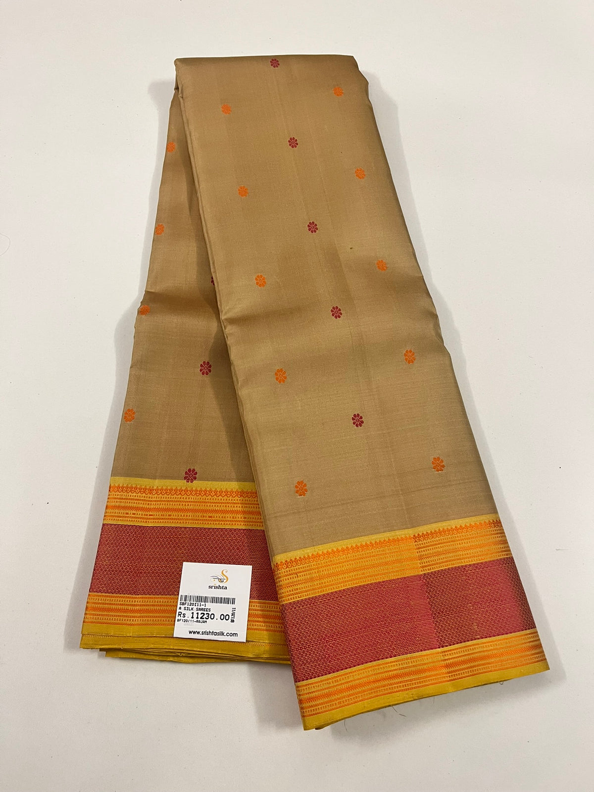 Kanchivaram Silk SBF120I11-1 By SRISHTA